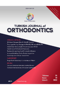 Turkish Journal of Orthodontics-Cover