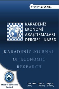 Karadeniz Ekonomi Araştırmaları Dergisi-Cover