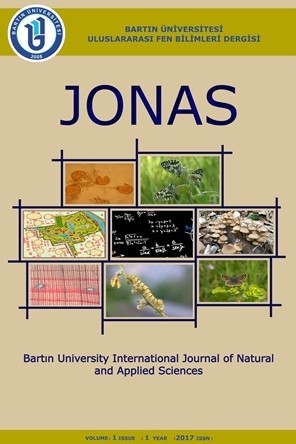 Bartın Üniversitesi Uluslararası Fen Bilimleri Dergisi-Cover