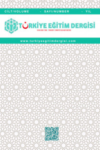 Türkiye Eğitim Dergisi-Cover