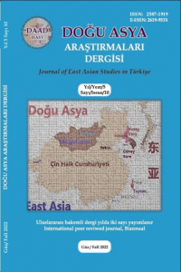 Doğu Asya Araştırmaları Dergisi-Cover