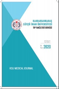 Kahramanmaraş Sütçü İmam Üniversitesi Tıp Fakültesi Dergisi-Cover