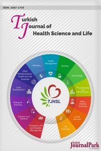 Turkish Journal of Health Science and Life-Cover