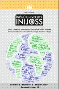 İnönü University International Journal of Social Sciences (INIJOSS)-Cover