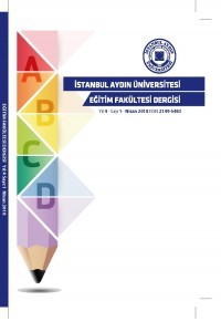İstanbul Aydın Üniversitesi Eğitim Fakültesi Dergisi-Cover