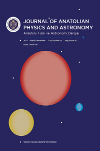Journal of Anatolian Physics and Astronomy-Cover