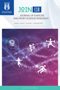 Egzersiz ve Spor Bilimleri Araştırmaları Dergisi-Cover
