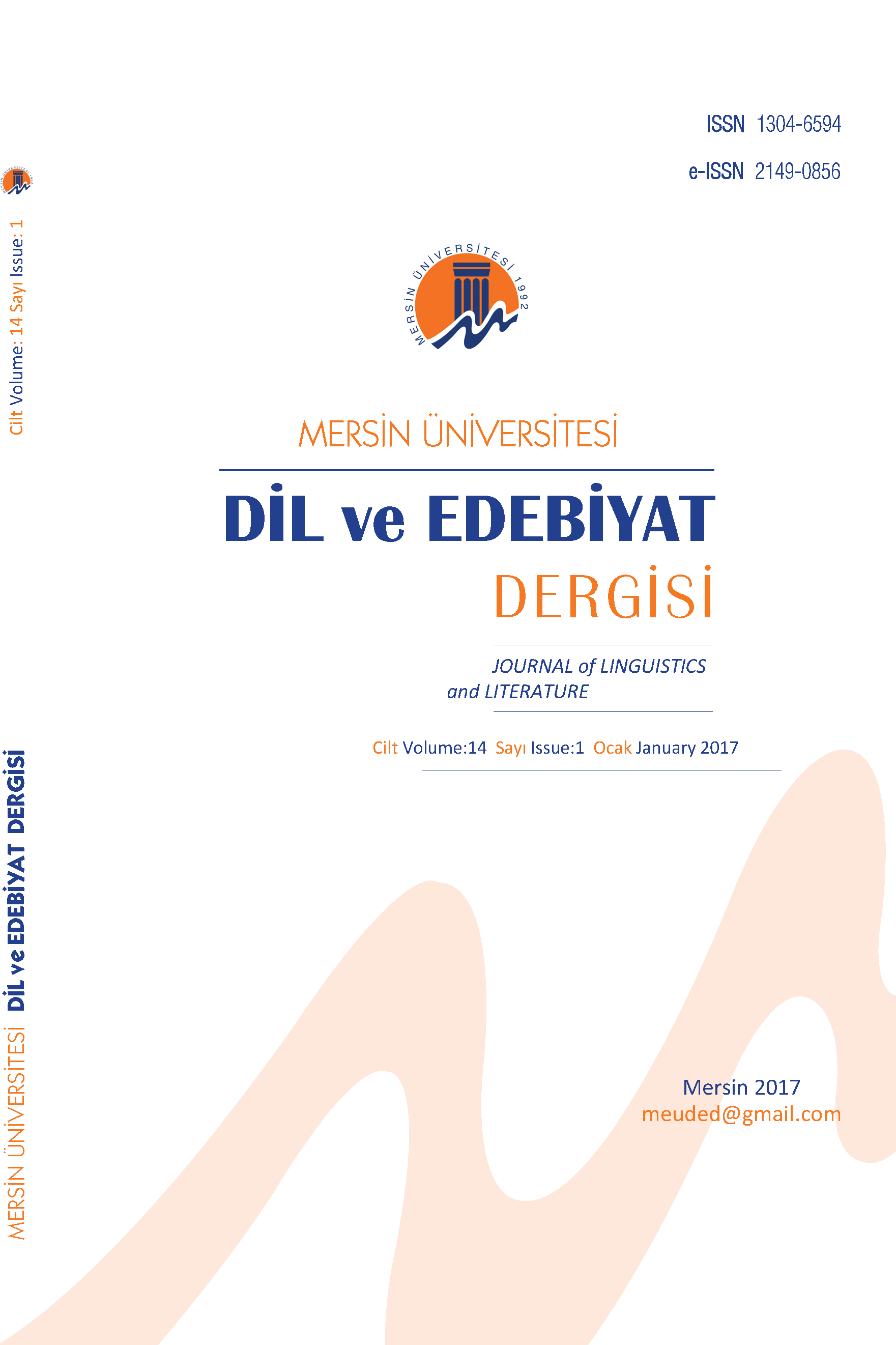 Dil ve Edebiyat Dergisi-Cover