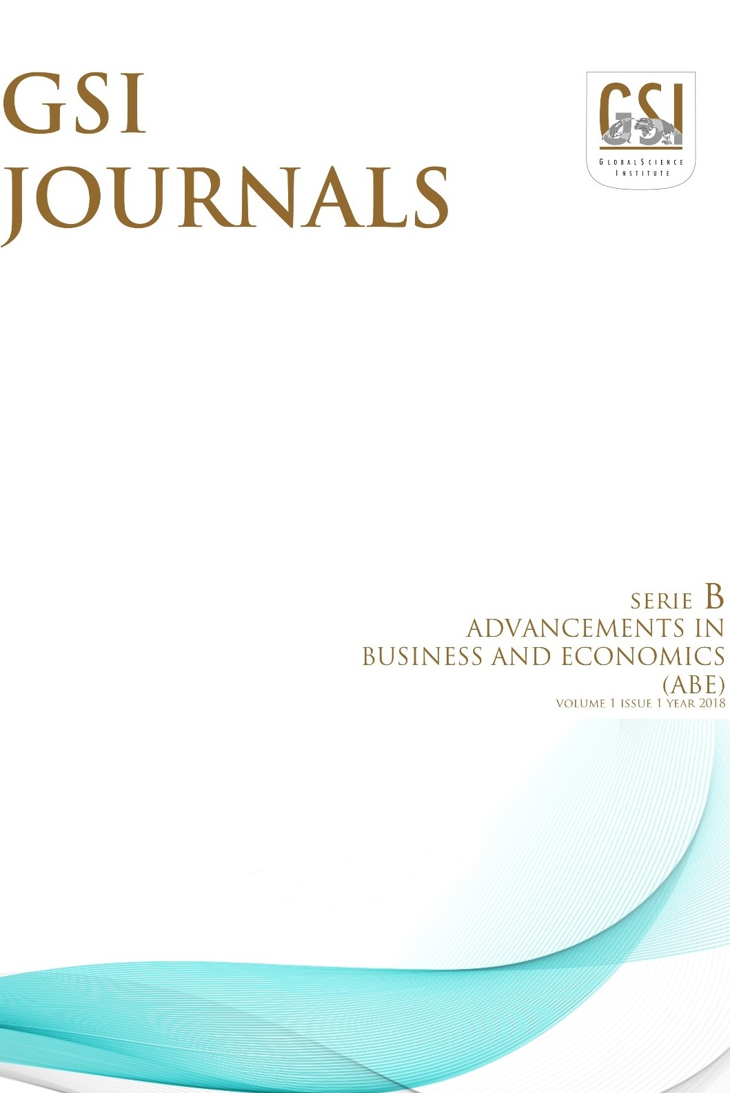 GSI Journals Serie B: Advancements in Business and Economics-Cover