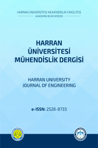 Harran Üniversitesi Mühendislik Dergisi-Cover