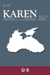 Karadeniz Araştırmaları Enstitüsü Dergisi-Cover