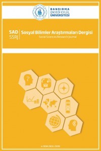 Bandırma Onyedi Eylül Üniversitesi Sosyal Bilimler Araştırmaları Dergisi-Cover