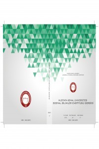 Hatay Mustafa Kemal Üniversitesi Sosyal Bilimler Enstitüsü Dergisi-Cover