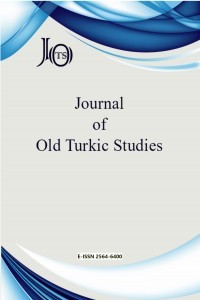 Journal of Old Turkic Studies-Cover