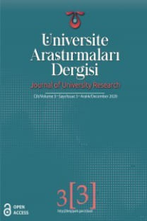 Üniversite Araştırmaları Dergisi-Cover