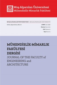 Muş Alparslan Üniversitesi Mühendislik Mimarlık Fakültesi Dergisi-Cover