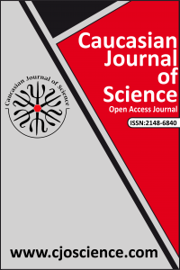 Caucasian Journal of Science-Cover