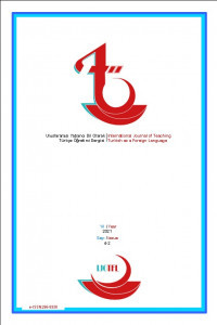 Uluslararası Yabancı Dil Olarak Türkçe Öğretimi Dergisi-Cover