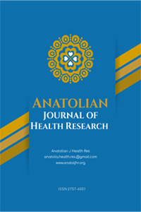 Anatolian Journal of Health Research-Cover