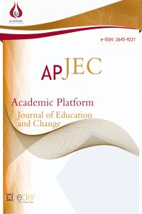 Akademik Platform Eğitim ve Değişim Dergisi-Cover
