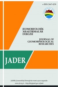 Jeomorfolojik Araştırmalar Dergisi-Cover