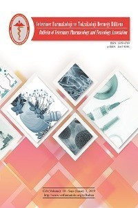Veteriner Farmakoloji ve Toksikoloji Derneği Bülteni-Cover