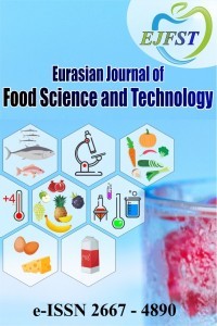 Eurasian Journal of Food Science and Technology-Cover