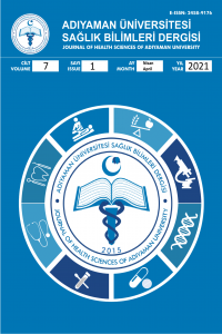 Adıyaman Üniversitesi Sağlık Bilimleri Dergisi-Cover