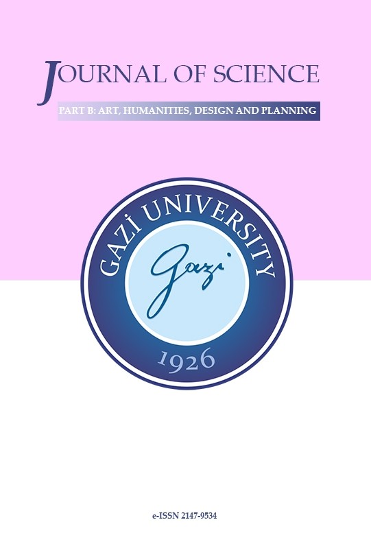 Gazi University Journal of Science Part B: Art Humanities Design and Planning-Cover