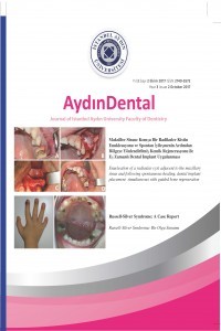 Aydın Dental Journal-Cover