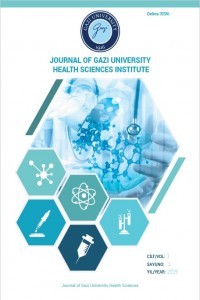 Gazi Üniversitesi Sağlık Bilimleri Enstitüsü Dergisi-Cover