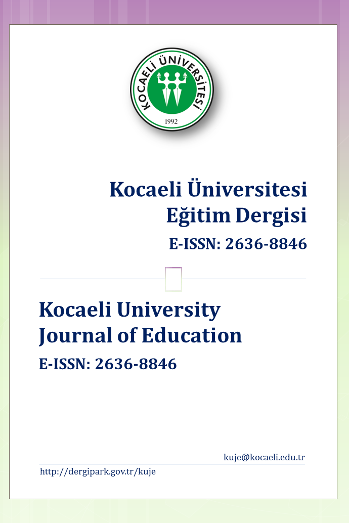 Kocaeli Üniversitesi Eğitim Dergisi-Cover