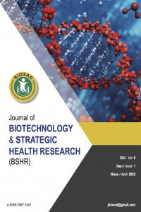 Journal of Biotechnology and Strategic Health Research-Cover