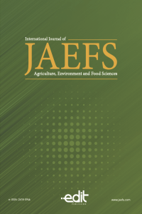 International Journal of Agriculture Environment and Food Sciences-Cover