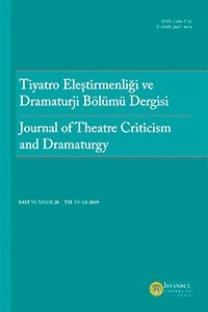 Tiyatro Eleştirmenliği ve Dramaturji Bölümü Dergisi-Cover