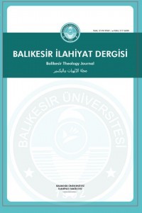 Balıkesir İlahiyat Dergisi-Cover