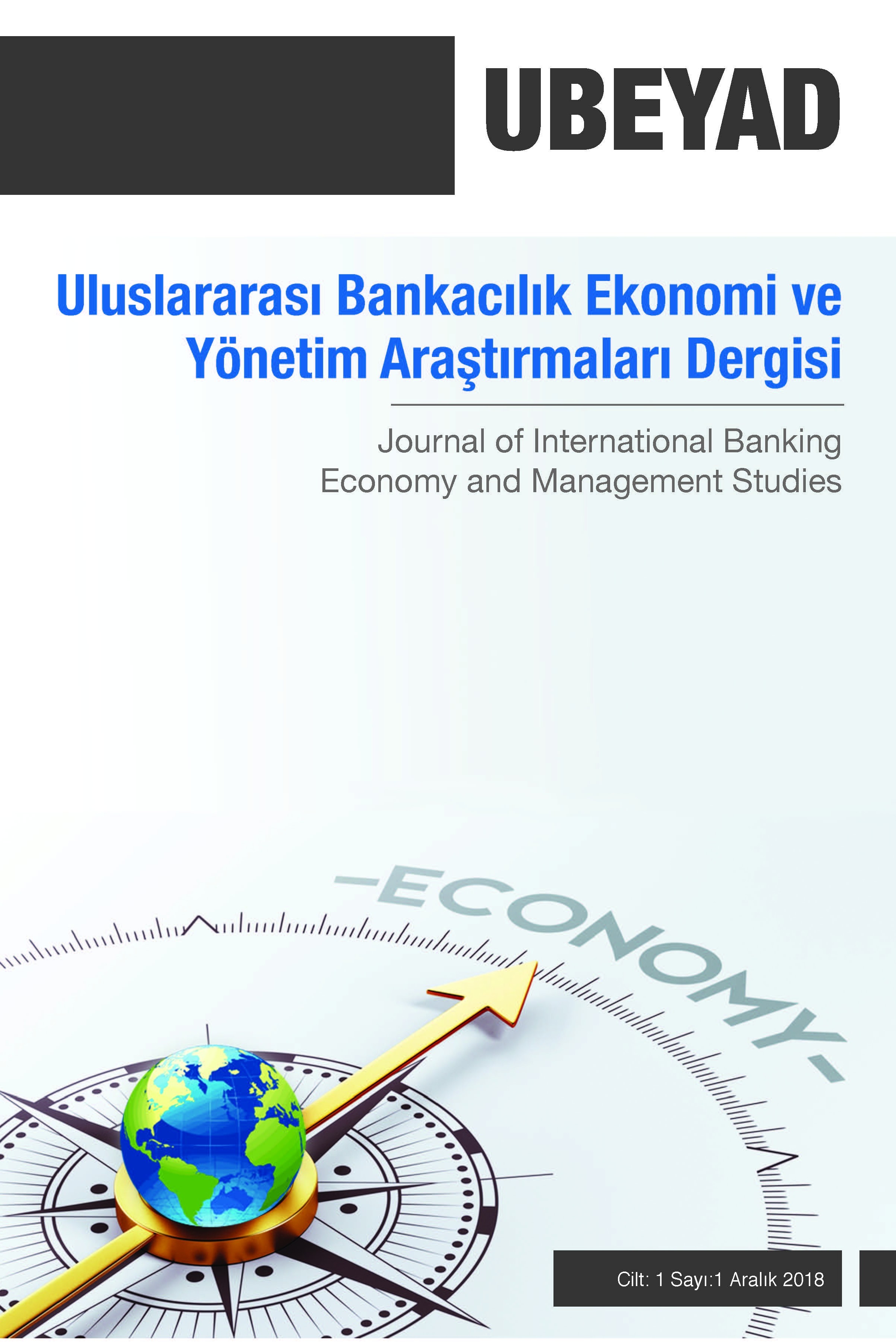 Uluslararası Bankacılık Ekonomi ve Yönetim Araştırmaları Dergisi-Cover