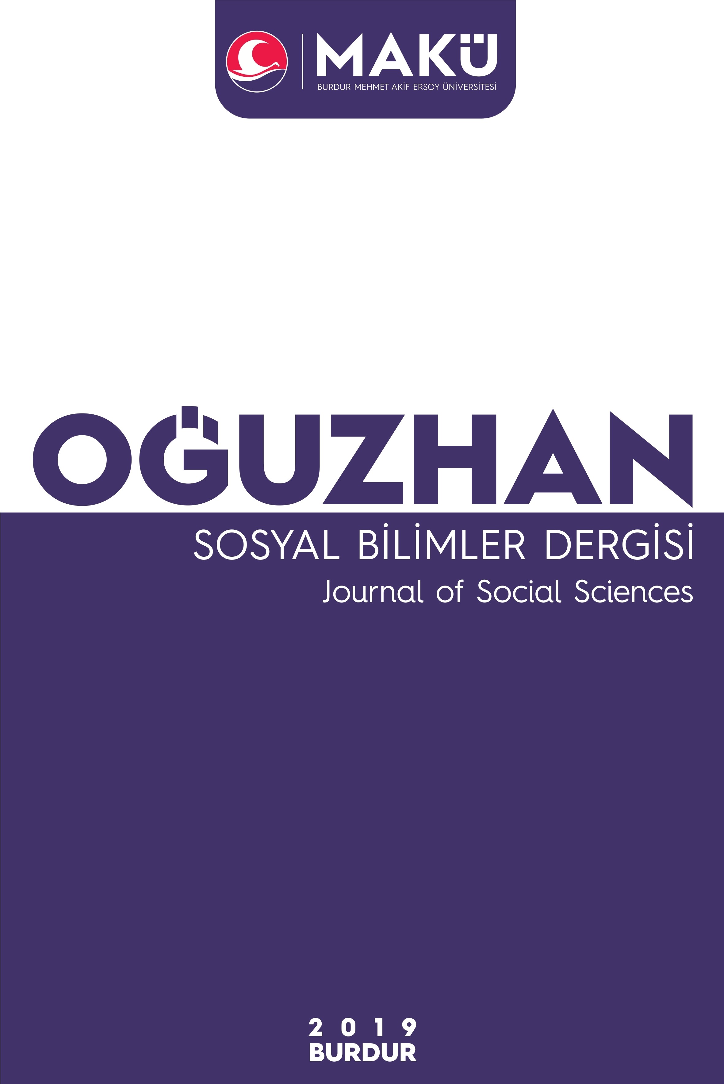 Oğuzhan Sosyal Bilimler Dergisi-Cover