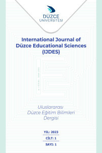 Uluslararası Düzce Eğitim Bilimleri Dergisi-Cover