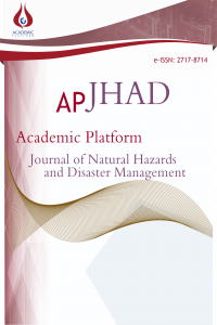 Academic Platform Journal of Natural Hazards and Disaster Management-Cover