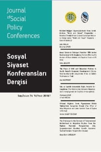 Sosyal Siyaset Konferansları Dergisi-Cover