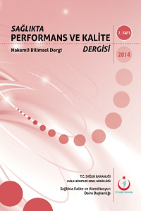 Sağlıkta Performans ve Kalite Dergisi-Cover