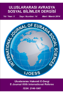 Uluslararası Avrasya Sosyal Bilimler Dergisi-Cover