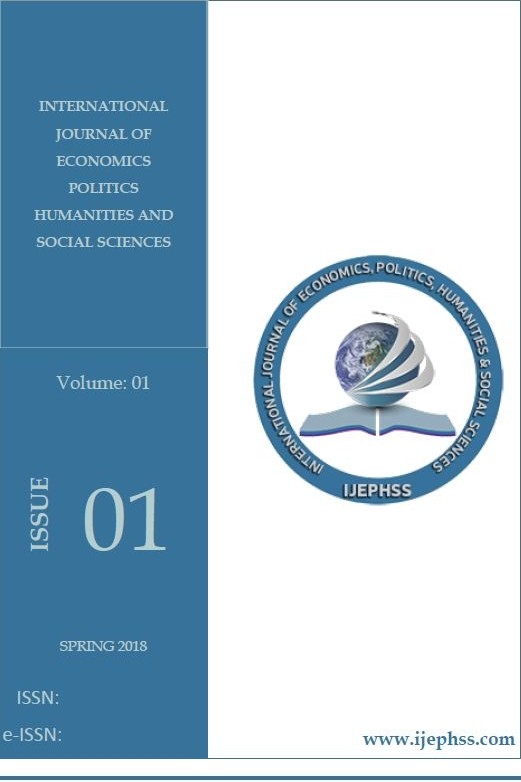 Uluslararası Ekonomi Siyaset İnsan ve Toplum Bilimleri Dergisi-Cover