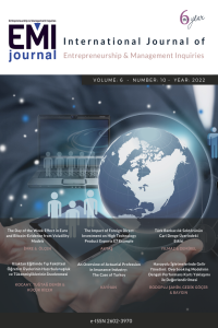 International Journal of  Entrepreneurship and Management Inquiries-Cover