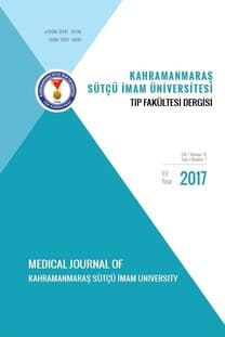 KSÜ Tıp Fakültesi Dergisi-Cover
