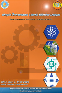 Bingöl Üniversitesi Teknik Bilimler Dergisi-Cover