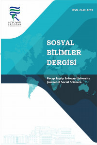 Recep Tayyip Erdoğan Üniversitesi Sosyal Bilimler Dergisi-Cover