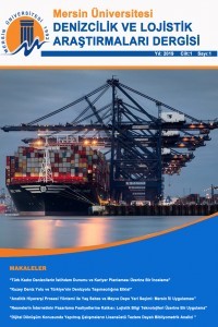 Mersin Üniversitesi Denizcilik ve Lojistik Araştırmaları Dergisi-Cover