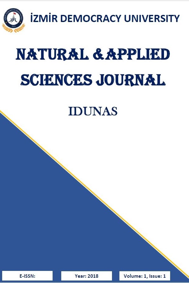 Natural and Applied Sciences Journal-Cover